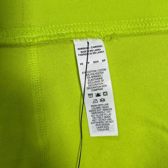 Nike Essential Bike LBR mid rise short Green XS - Picture 4 of 9